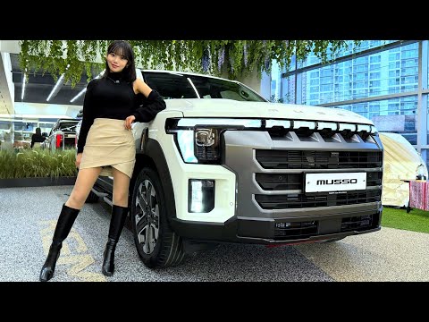 2천만원대로 나온 신형 픽업트럭 무쏘!! 타스만 어떡해..??