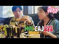 COREANO PRUEBA EL MOLCAJETE Y SE LE PARÓ EL DEDITO 🇲🇽🇰🇷 - JEKS FT. JIN Coreanos vlog #11