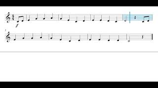 (Clarinet) Exercise 44 (Oh, Susanna) - Essential Elements Book 1
