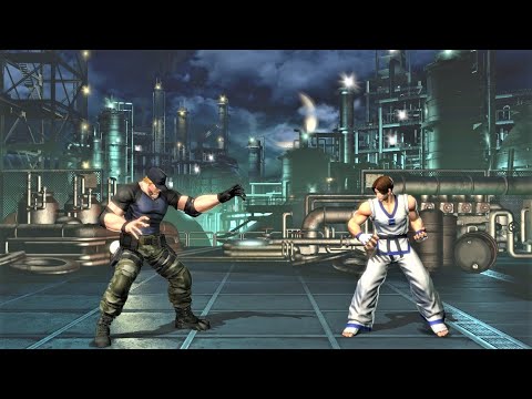 Clark Still vs Kim Kaphwan (Hardest AI) - KOF XIV