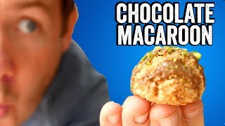 CHOCOLATE PISTACHIO MACAROONS