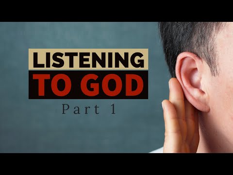 "Listening to God - Part 1" Sermon by Jerry Dean | May 30, 2021