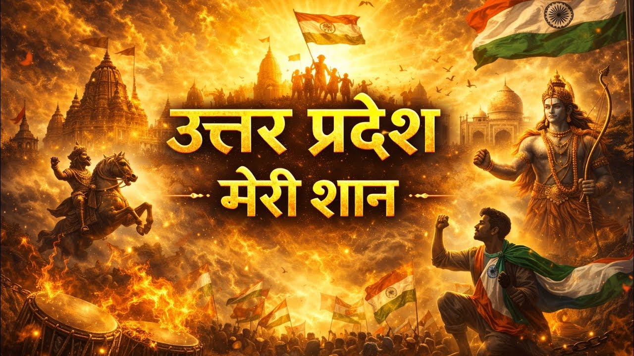 	Uttar Pradesh State Anthem 🔥 Uttar Pradesh Meri Shaan | Proud To Be UP Wala
