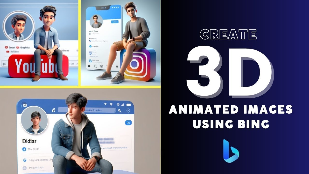 How to Create a 3D AI Social Media Trending Image | Editing Tutorial ...