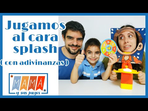 Jugamos al Cara Splash (Con Adivinanzas)