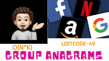 Group Anagrams | without sorting | Google | Leetcode 49