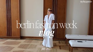 Berlin Fashion Week July 23 - outfits, fashion shows & a spontaneous hair cut