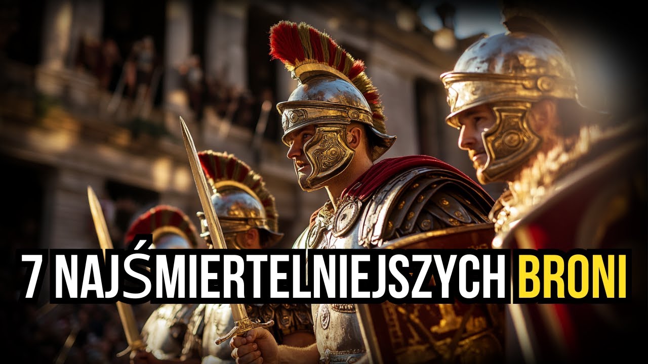 Niesamowite! 7 ŚMIERTELNYCH BRONI ARMII RZYMSKIEJ, KTÓRYCH NIKT NIE