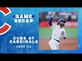 Game Highlights: Steele Deals, Happ Homers Twice in Cubs Win vs. Cardinals in London | 6/24/23