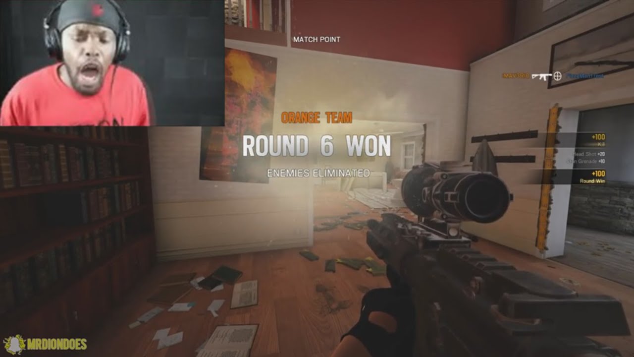 Trent & Dion Have An Epic 1v1 Rainbow Six Siege Match!