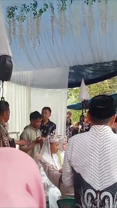 momen menyedihkan‼️mantan suami hadir di pernikahan mantan istri#BAPER#shorts