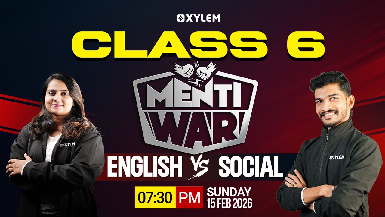 Class 6 Menti War | English vs Social Science | Xylem Class 6