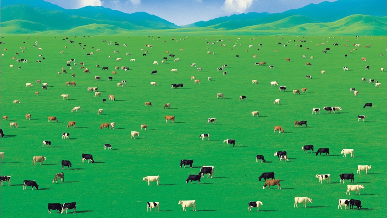 넓고 푸른 초원, 거기 서 있고 싶었어 난