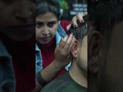 Chaitali's Divine Temple Point Massage: Stress Vanishes With Gentle ASMR Pressure #shorts