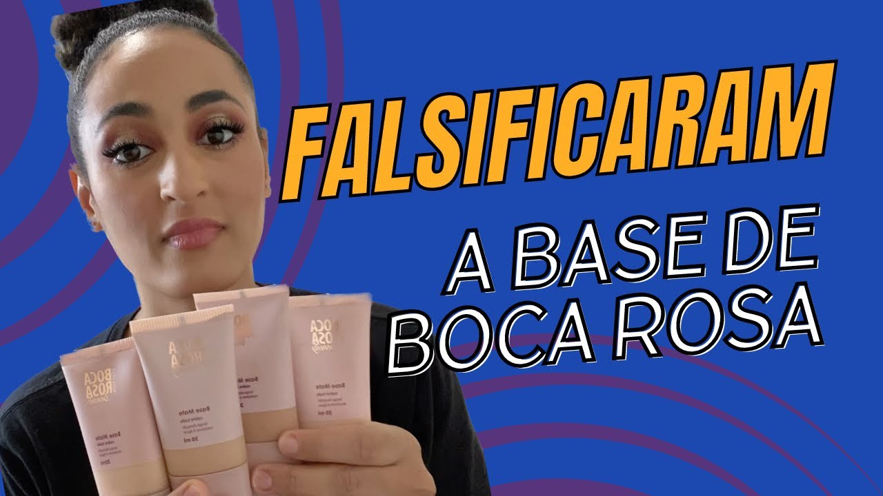 Boca Rosa foi clonada ??? #bocarosa #basebocarosa #maquiagem