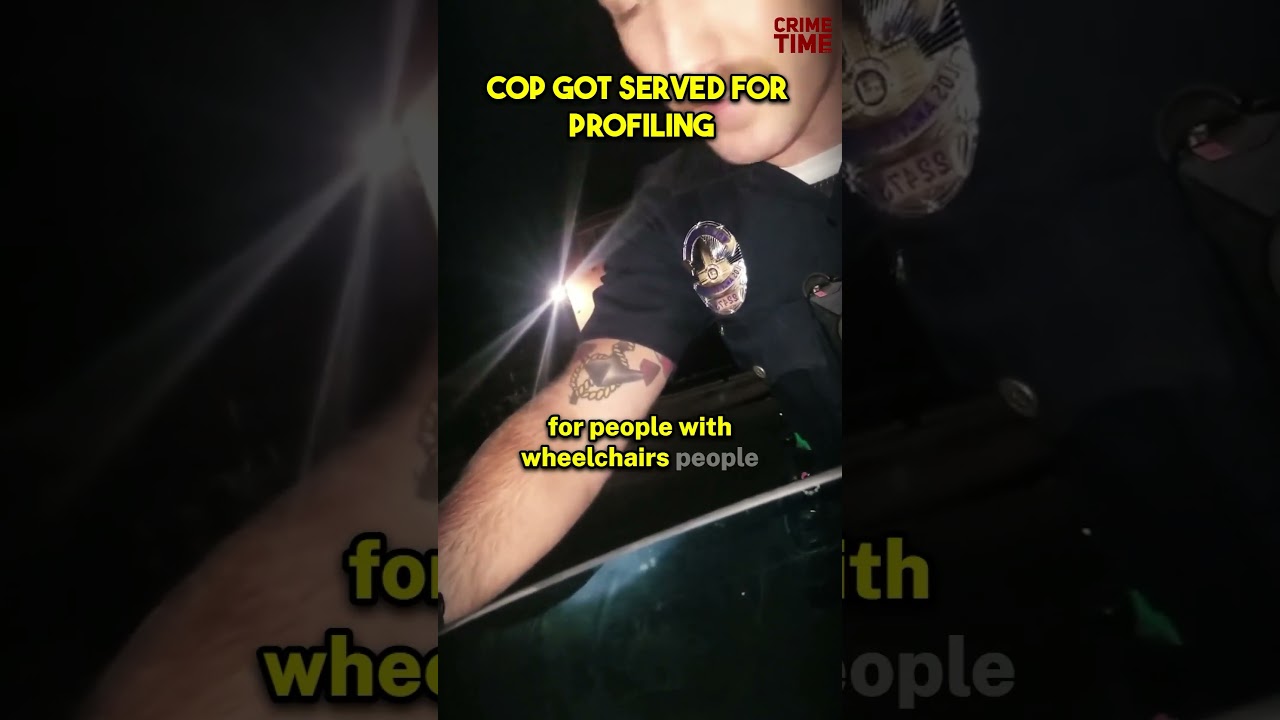 Cop Got Served for Profiling