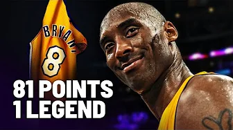 The Most Dominant Performance Ever In NBA | Kobe's 81-Point Game