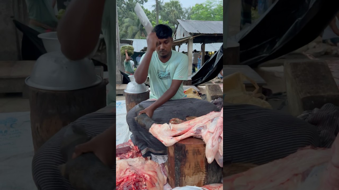 Amazing Paya cutting skills.