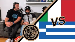 Sooshi Mango on Italians vs Greeks