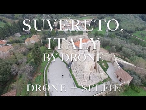 Travel the world,Suvereto,Italy by drone(phantom)  世界一周