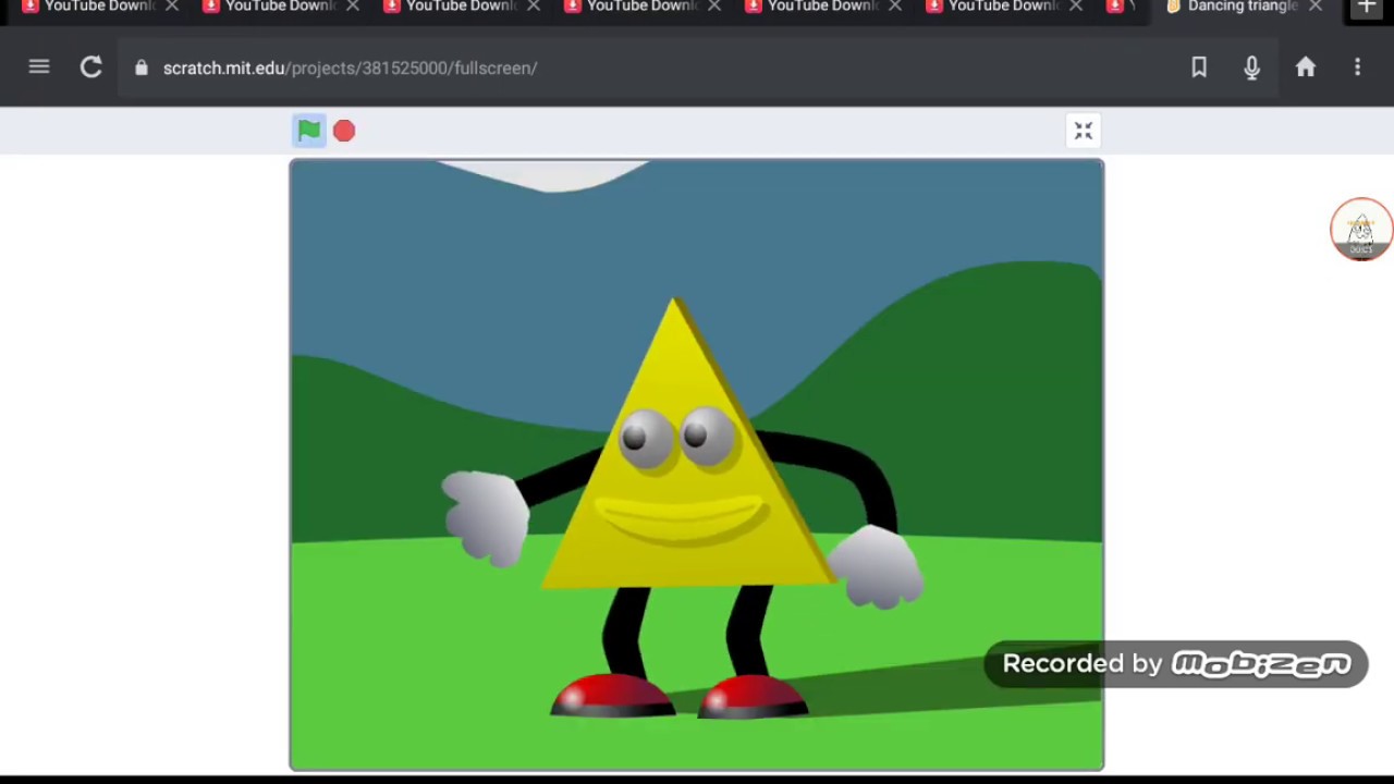 Dancing triangle in Scratch?! - YouTube