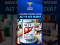 ALT VE AST KARACİĞER FONKSİYON TESTLERİ #alt #ast #karaciğerfonksiyontestleri #karaciğerenzimleri