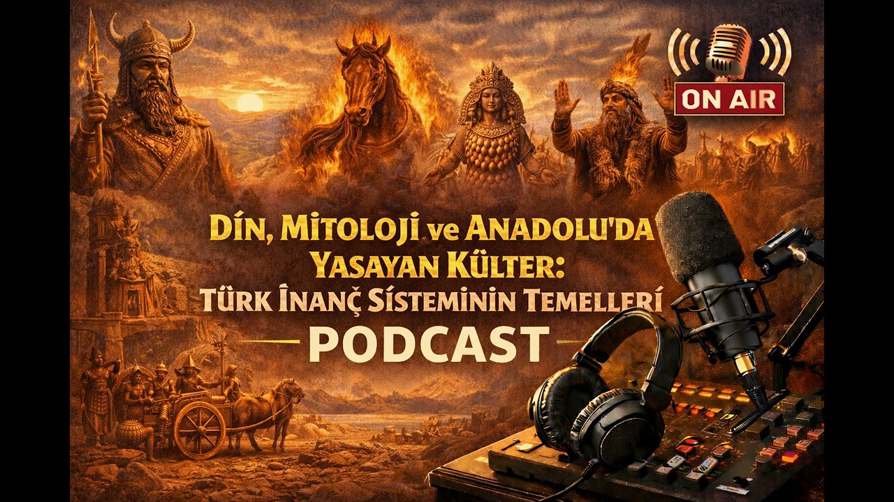 Din, Mitoloji ve Anadolu'da Yaşayan Kültler Türk İnanç Sisteminin Temelleri PODCAST