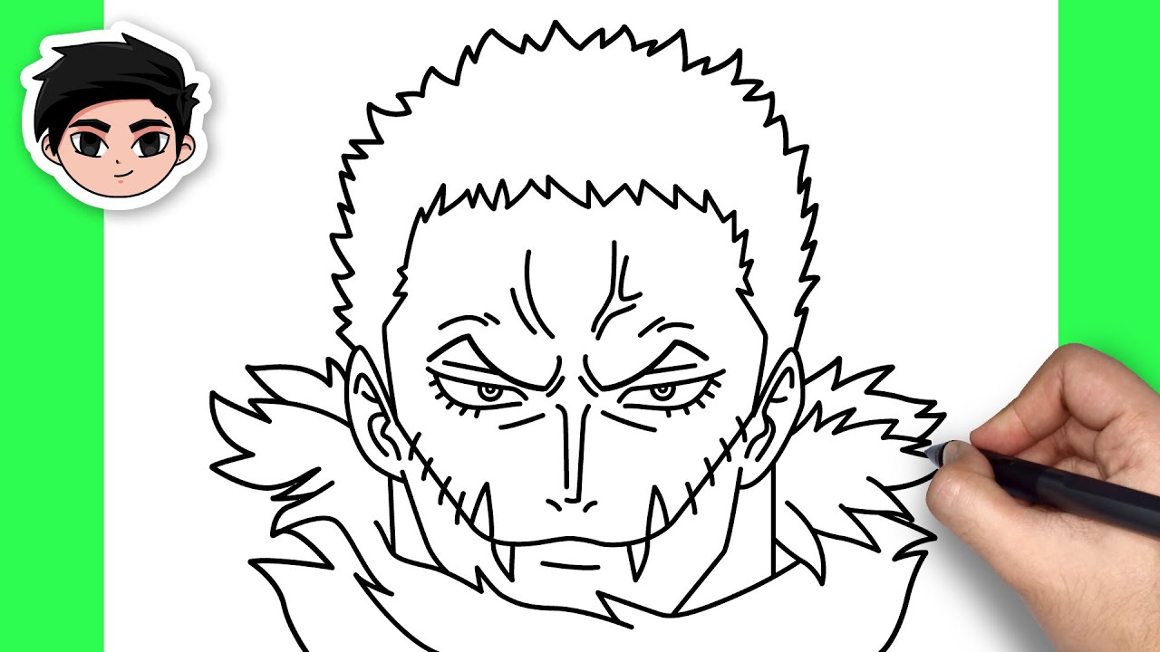 Como Desenhar Katakuri (One Piece) 