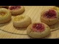 PASTAS DE MANTEQUILLA (Thumbprint cookies)