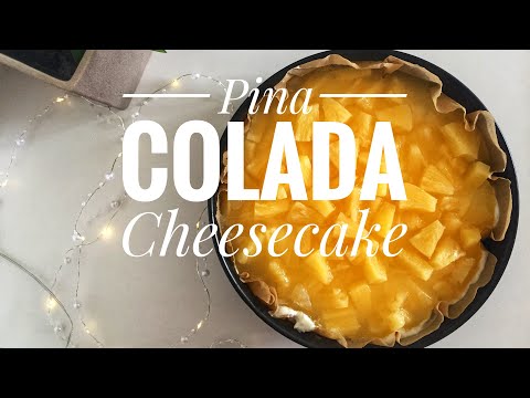 Video: Coconut Cheesecake Na May Mga Pineapple Chunks