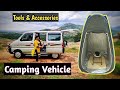 Micro Camper Van Accessories in India | Toilet setup for Car Camping, Turn your SUV CAR to a Camper