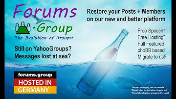 Forums.Group Can Restore your YahooGroup Messages and Members
