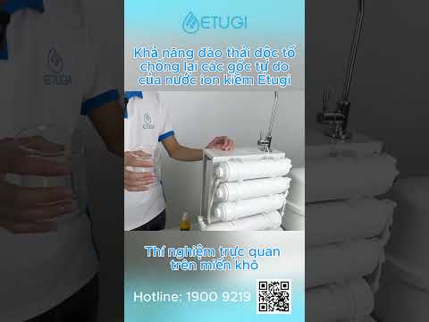 Thí nghiệm trên miến khô với nước ion kiềm Etugi và nước RO