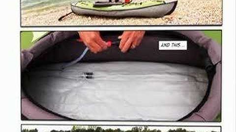 Set up your inflatable kayak
