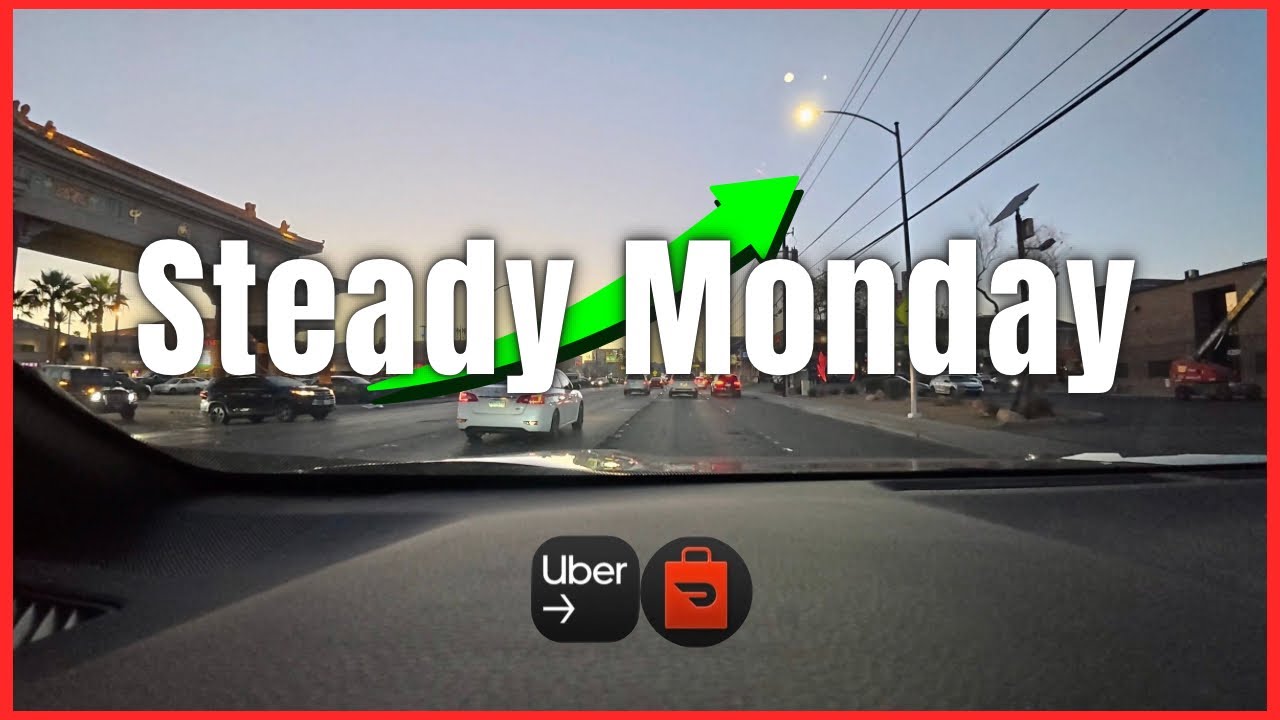 A Steady Monday Night Delivery Shift in Las Vegas