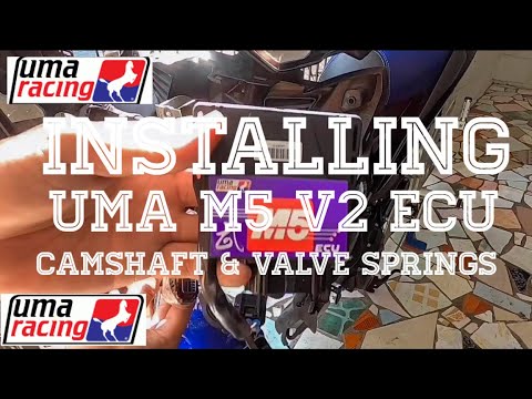 Video Sniper 150 | UMA M5 V2 ECU | Uma cams & valve springs... - youtube