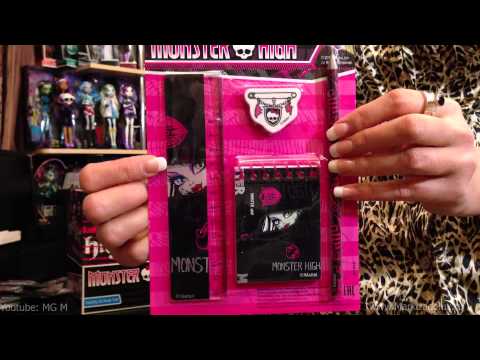Аксессуары серии Школа Монстров Monster High обзор на русском