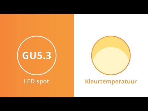 Kleurtemperatuur | GU5.3 LED spot | Lampdirect.be