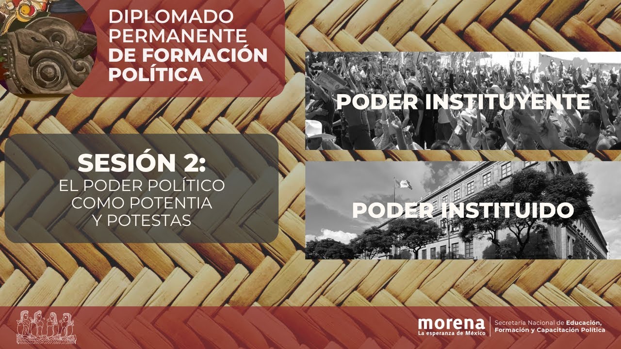 Diplomado Permanente de Formación Política | Sesión 2: El poder político  como potentia y potestas - YouTube