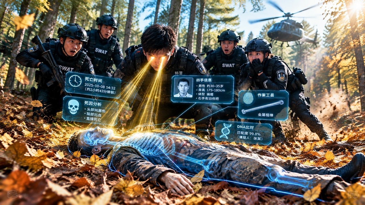 환생한 형사, '신의 눈'을 뜨고 살인범을 포착하다! 미제 사건을 해결하며 전설이 되고, 팀원들마저 그 앞에 무릎 꿇다!
