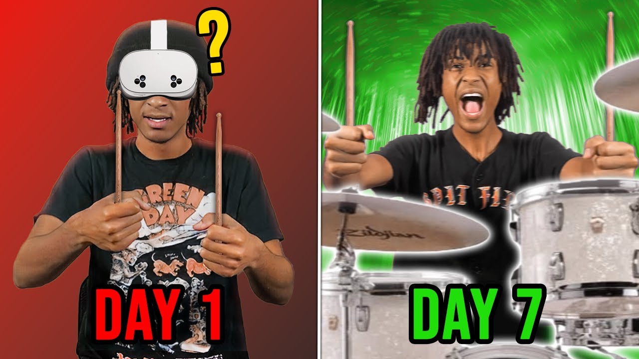 I Learned To Play The Drums In VR