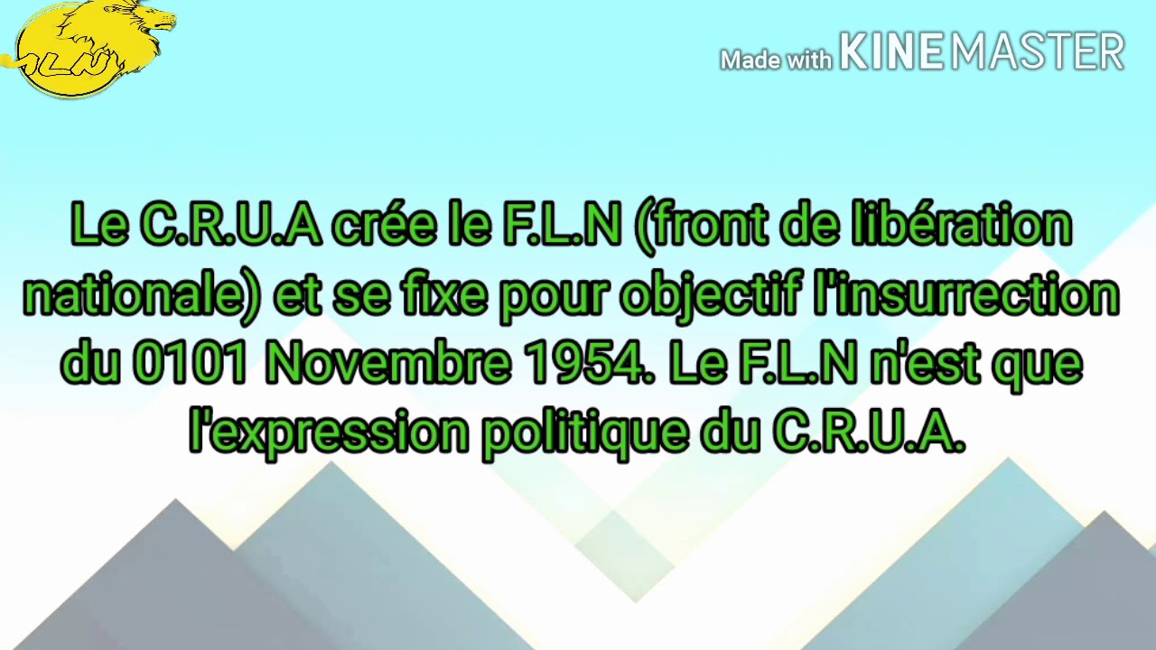 #La Décolonisation au Maghreb : Le cas de l'Algérie #Wolof