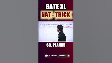 GATE 2025 XL | Chemisrty Question Tricks | NAT | GATE Exam 2025 #gatechemistry #gate2025 #gateexam