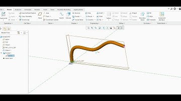 SWEEP IN CREO PARAMETRIC