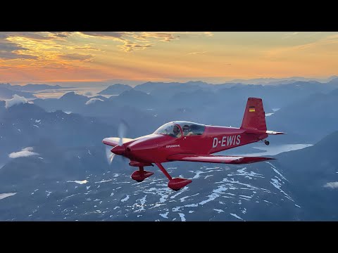 Project Midnight Sun 2022 | Vans RV-6 / RV-7 Flight Across Norway @martinlaubner