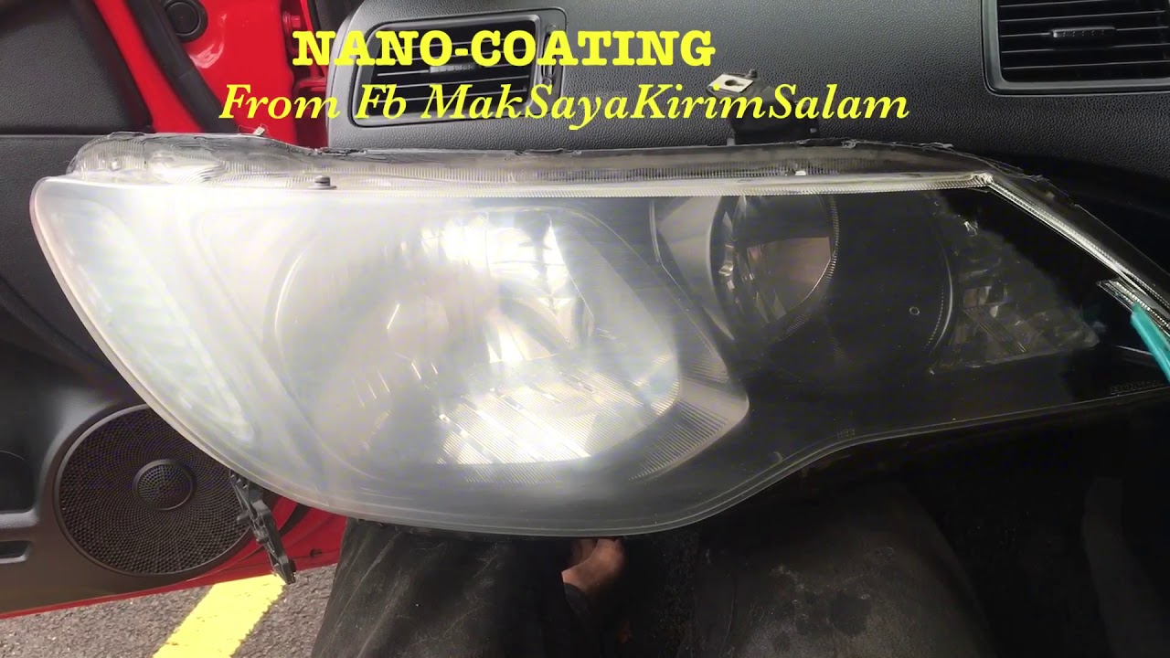 Nano Coating Headlamp YouTube