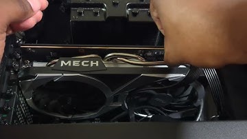 How to connect PCIE power cables to Graphics card