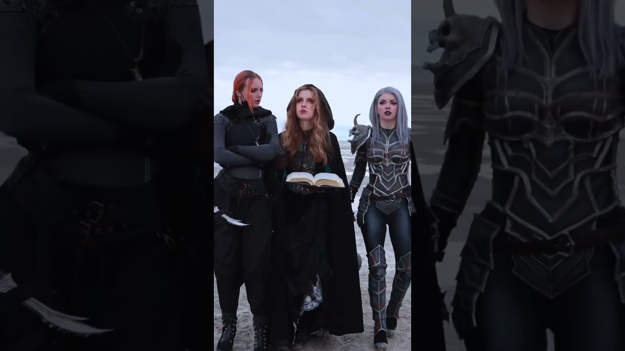 When the antiparty gets lost 🗺 (dnd cosplay)