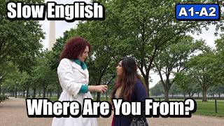 Where Are You From? | Slow & Easy English Conversation for Beginners (A1-A2)