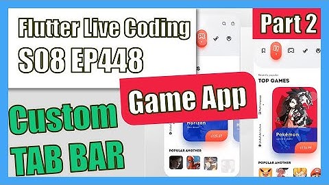 [Flutter] Flutter Live Coding EP448 (Games App Part 2)
